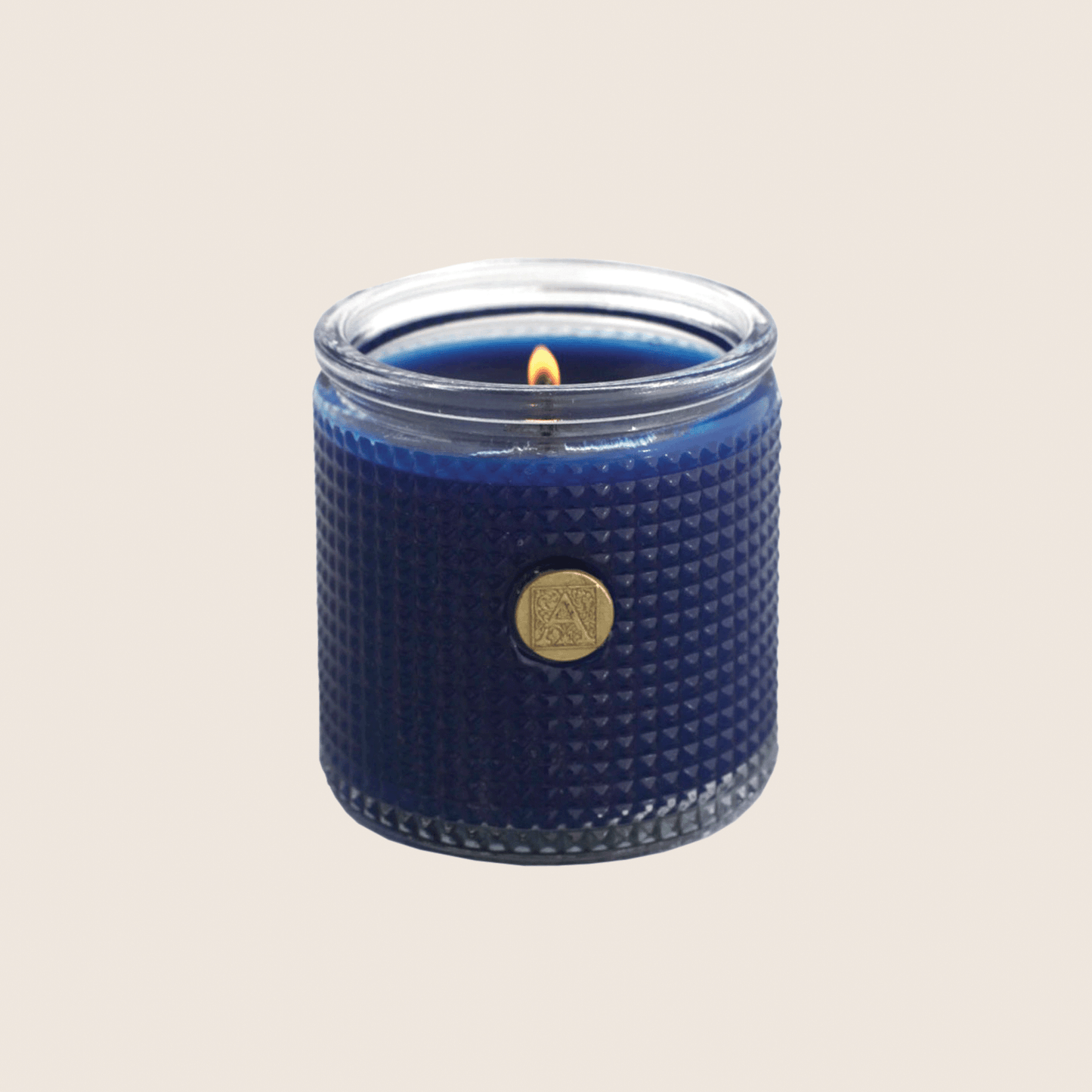 Beach House - Elegant Essentials - Textured Glass Candle