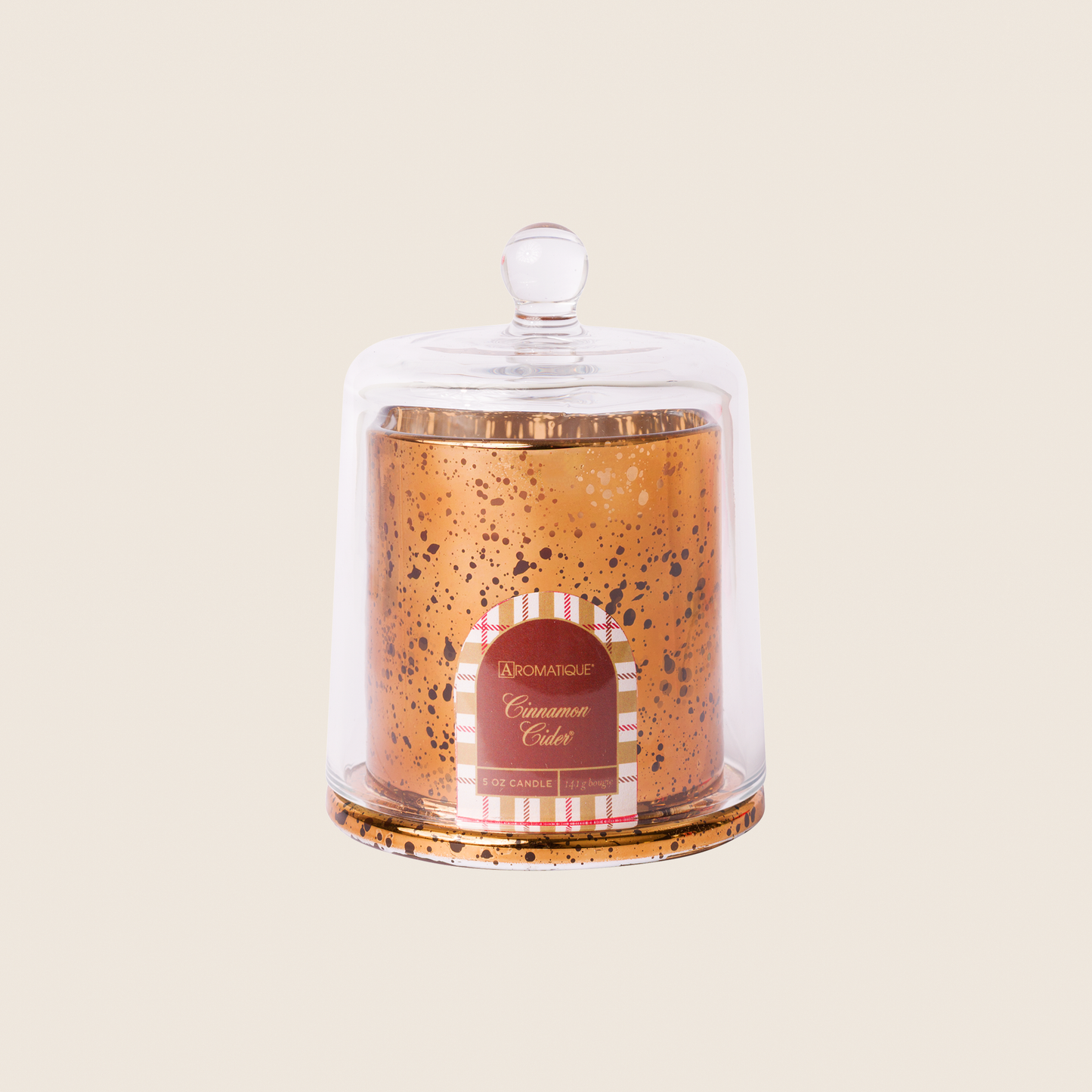 Cinnamon Cider - Plaid Cloche Candle
