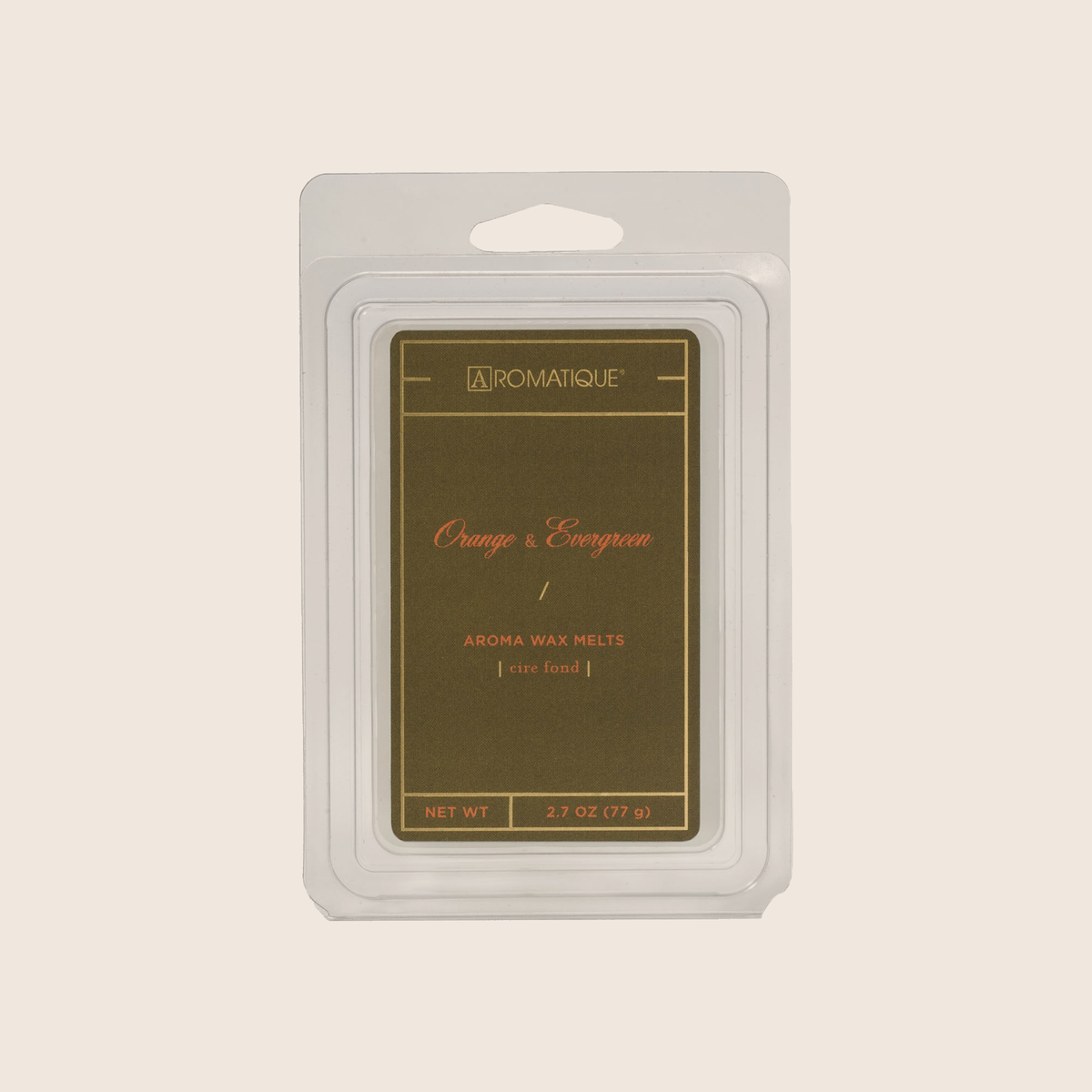 Orange & Evergreen - Aroma Wax Melts – Aromatique