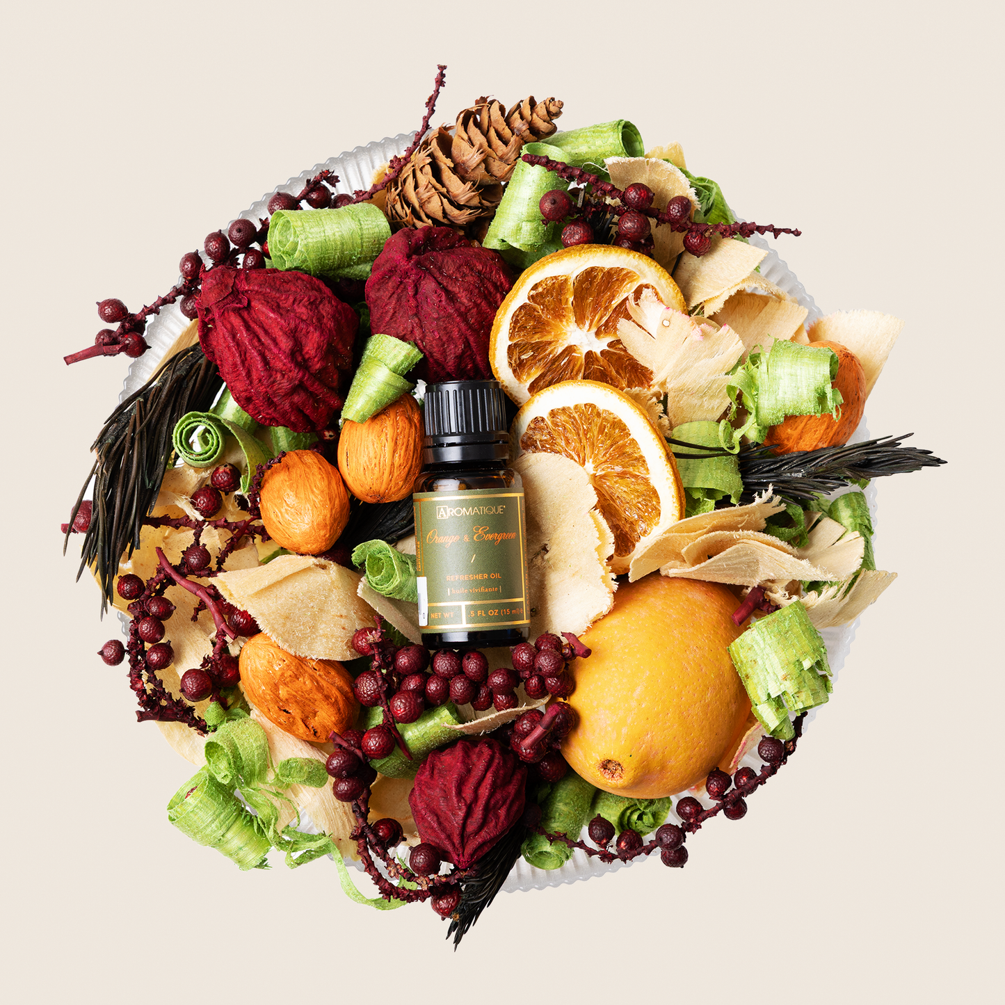 Orange & Evergreen - Decorative Fragrance (Potpourri)