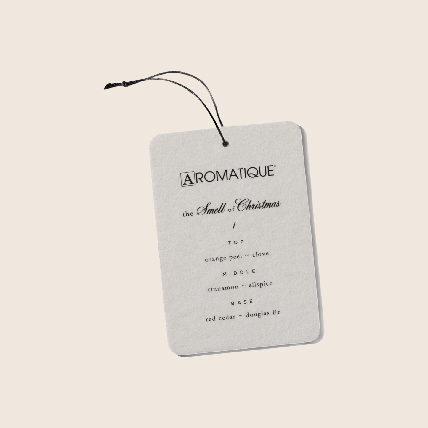 The Smell Of Christmas - Aroma Card - Aromatique