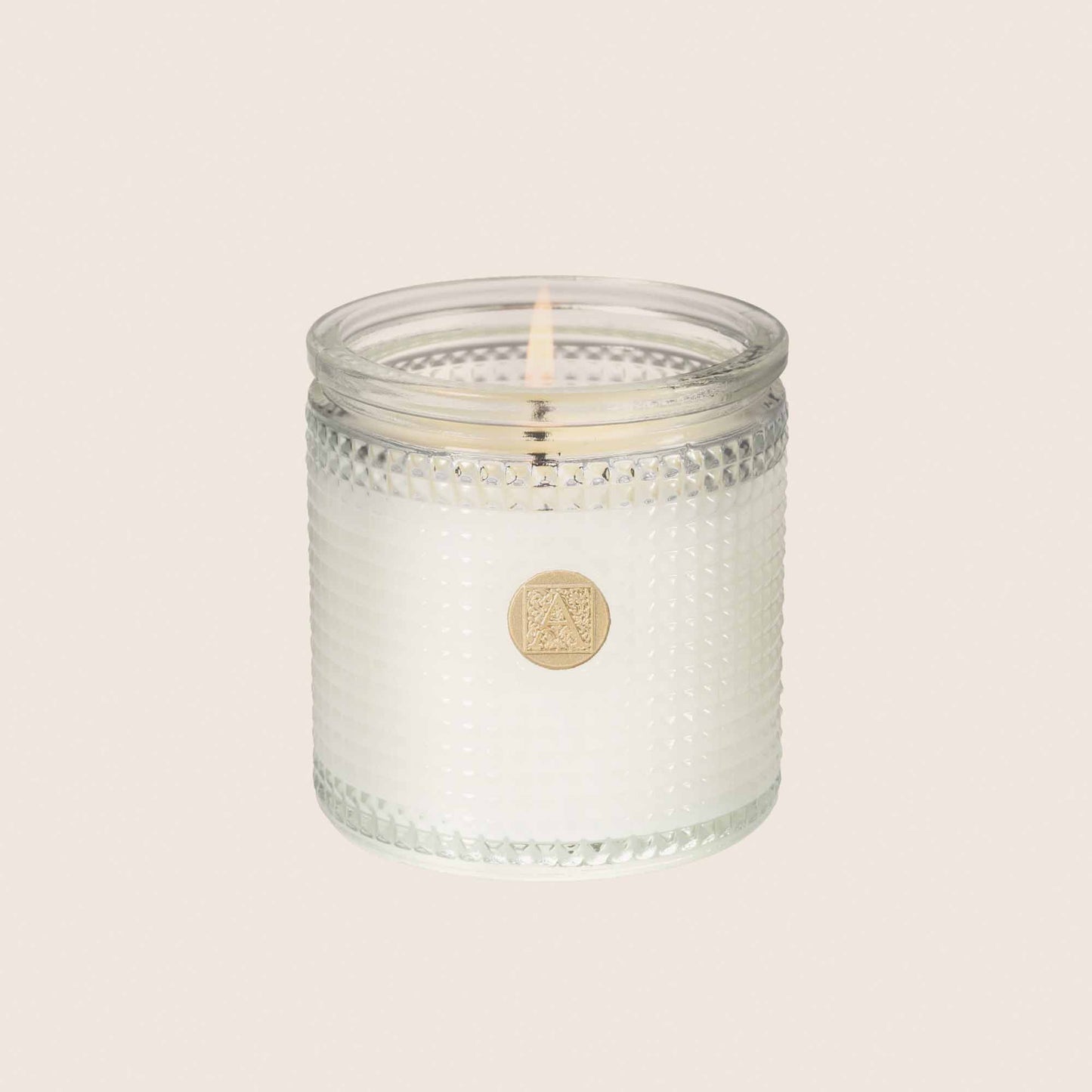 The Smell of Gardenia - Textured Glass Candle