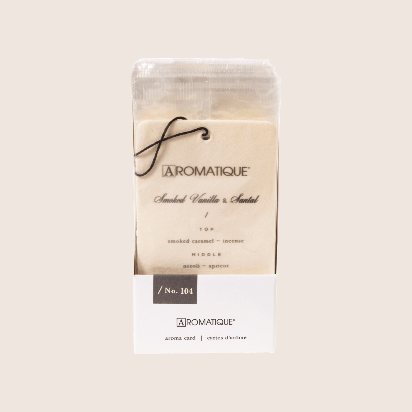 Smoked Vanilla & Santal - Aroma Card