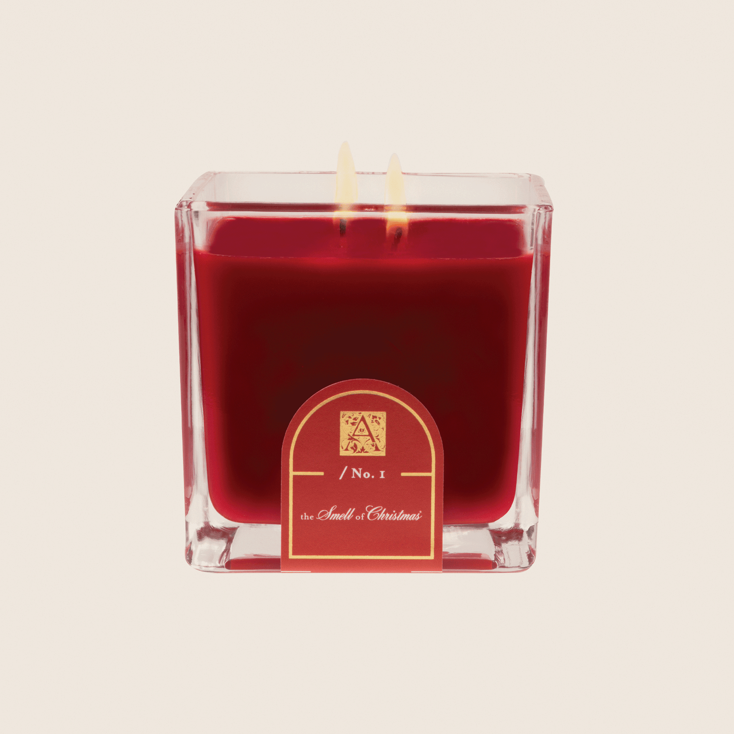 Load image into Gallery viewer, The Smell of Christmas - Cube Glass Candle
