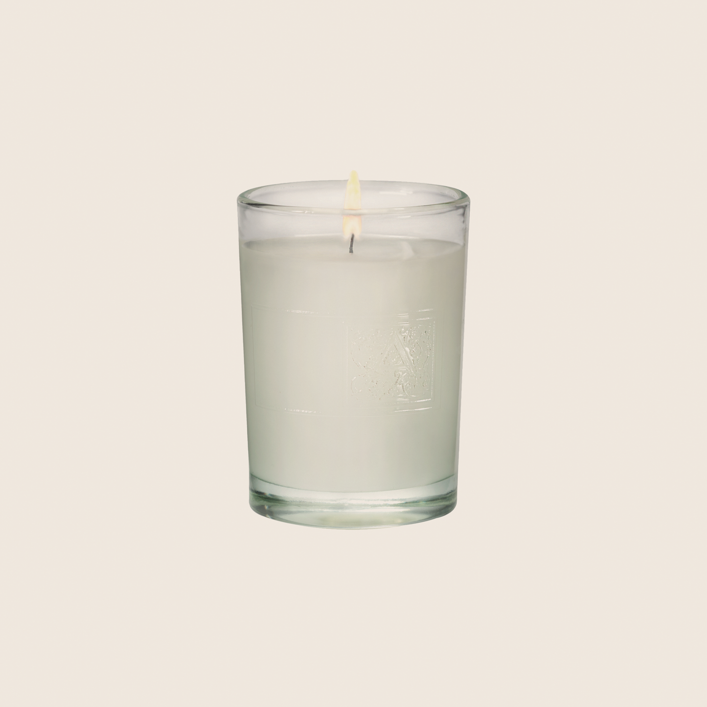 New! Sunkissed Sandalwood - Votive Glass Candle
