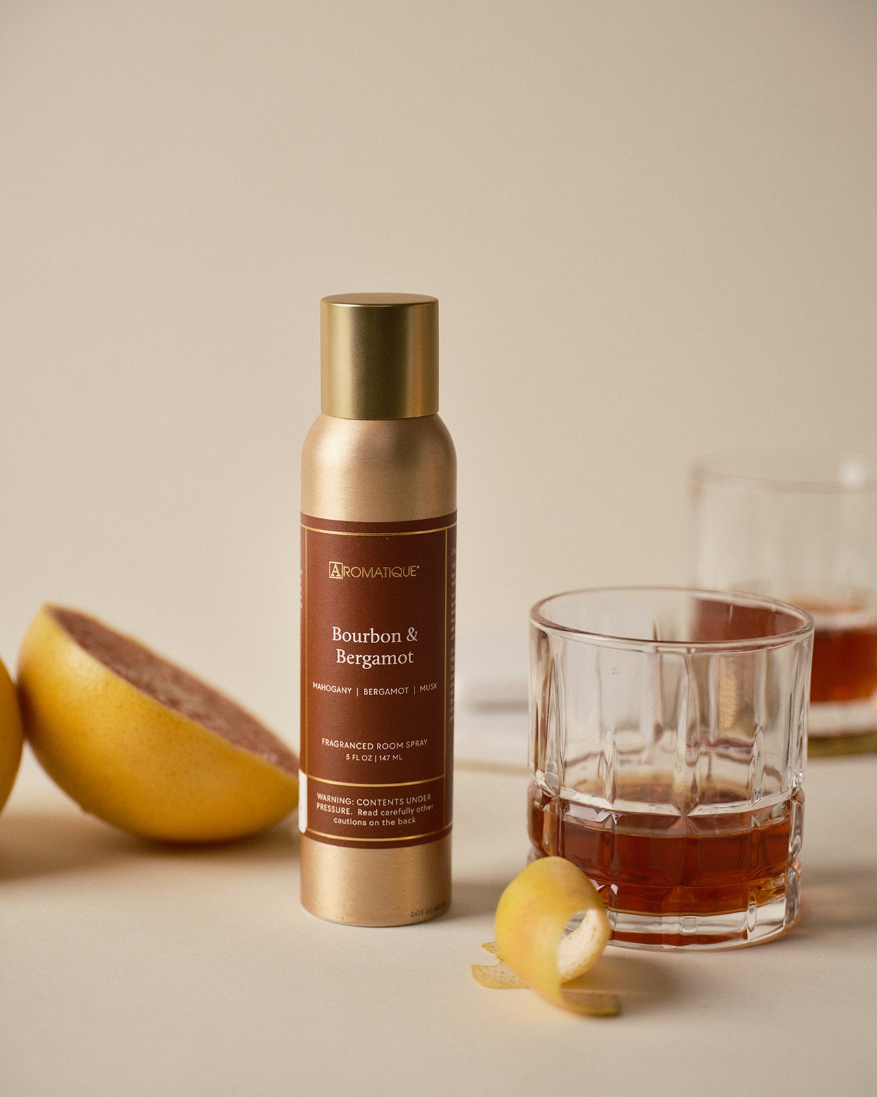 Bourbon & Bergamot - Aerosol Room Spray