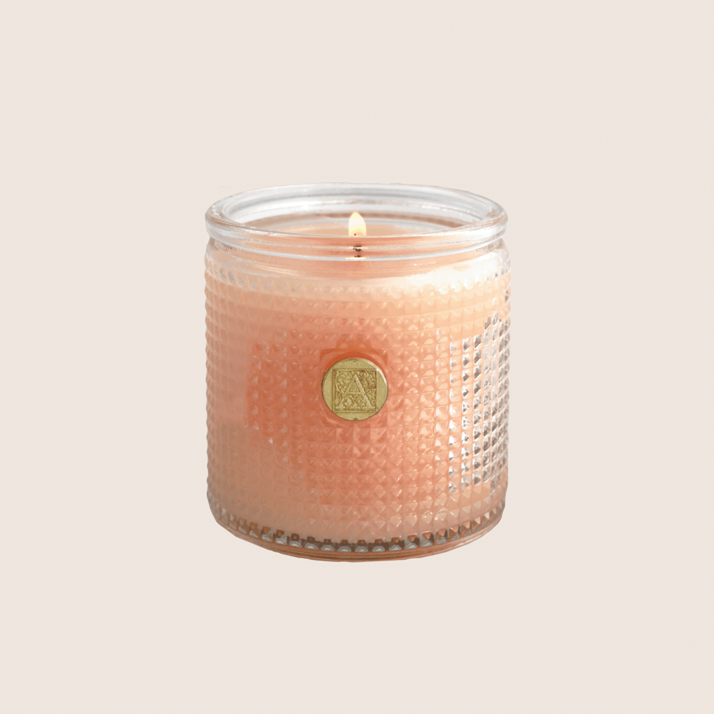 Load image into Gallery viewer, NEW! Tangerine Dreams - Elegant Essentials - Textured Glass Candle
