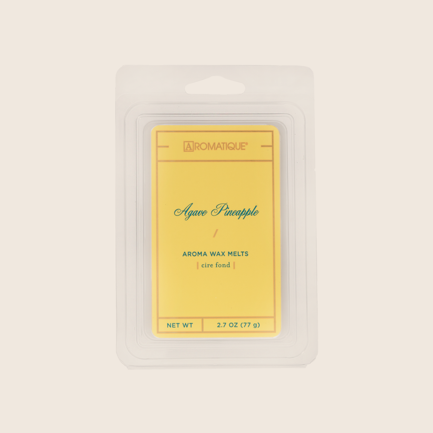 Aromatique Sunkissed Sandalwood Wax Melt - 8 Cubes, Coconut Vanilla Orange Scent, Handcrafted In USA