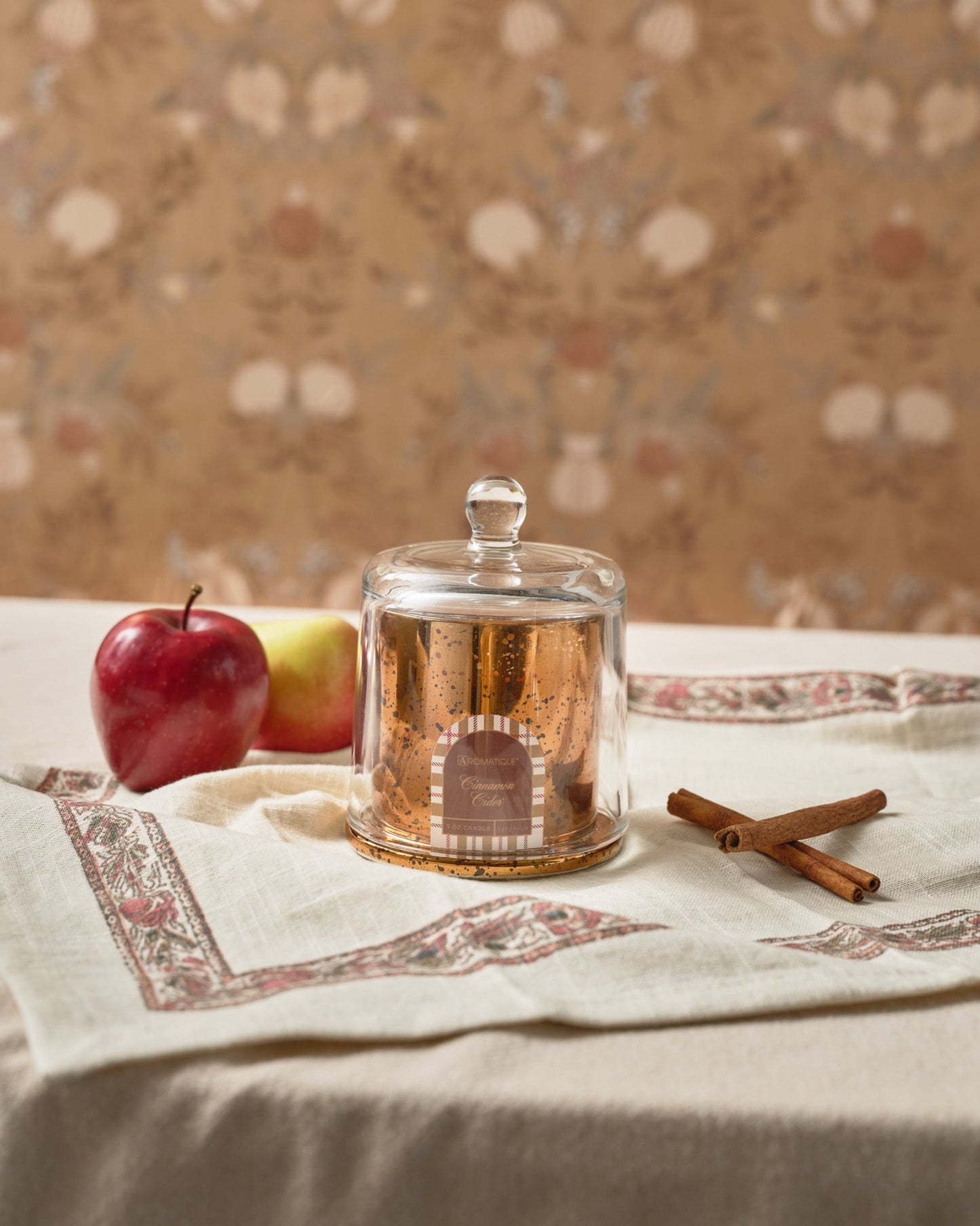 Cinnamon Cider - Plaid Cloche Candle