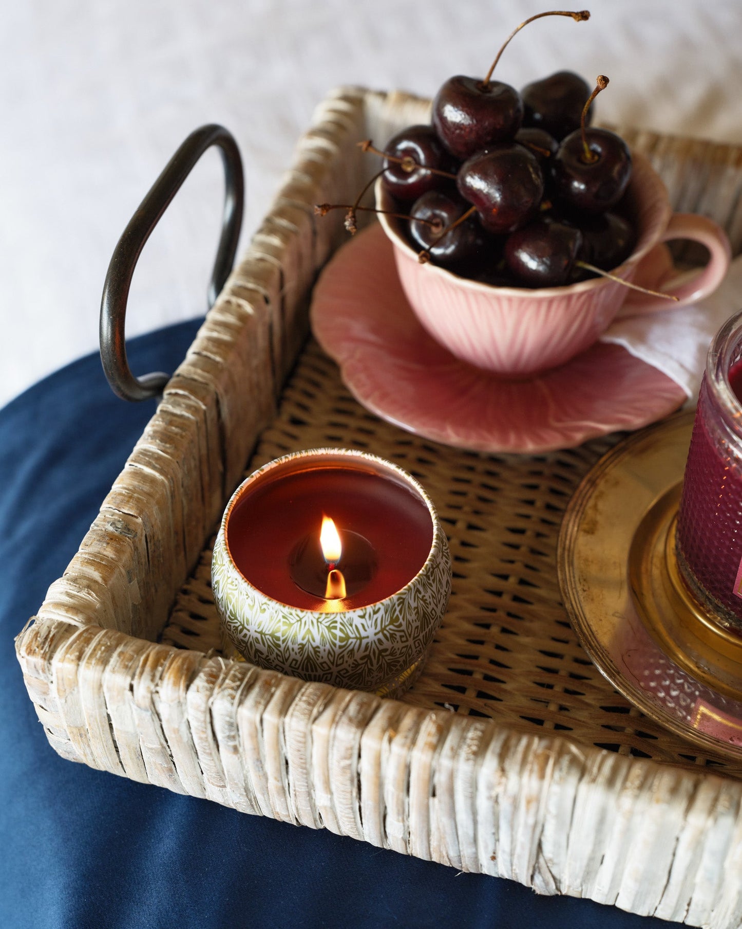 Autumn Cherry - Printed Travel Tin