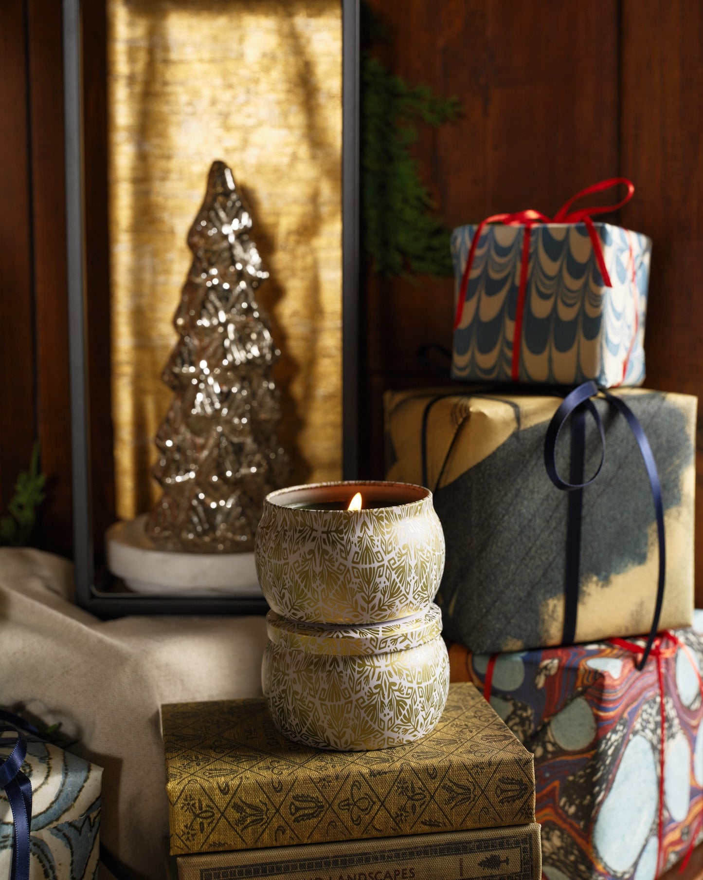 The Smell of Tree - Printed Travel Tin Candle