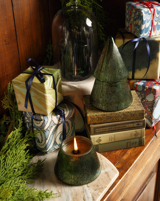 The Smell of Tree - Plaid Tree Glass Candle