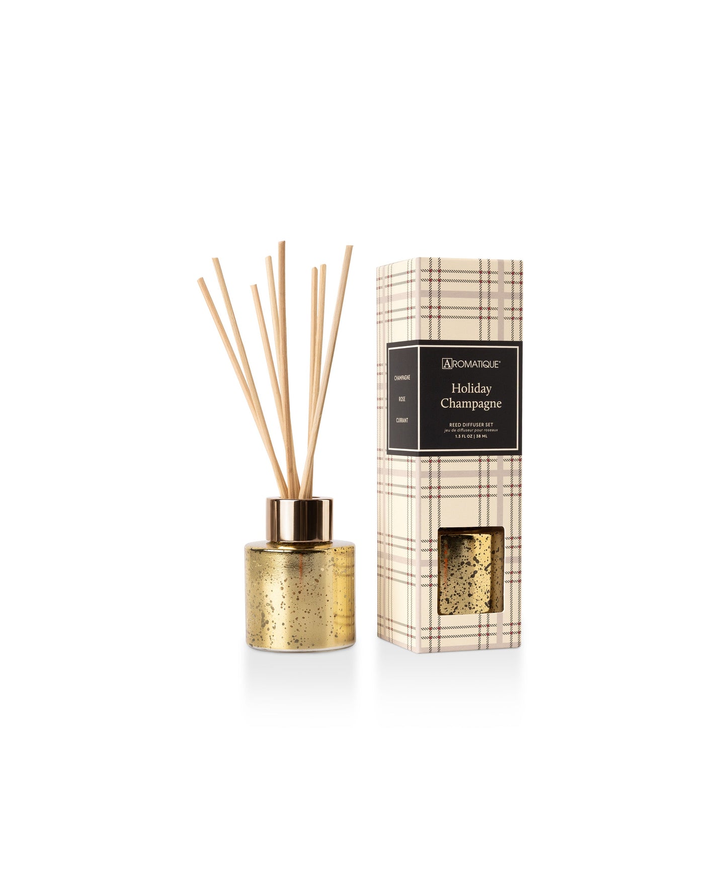 NEW! Holiday Champagne - Plaid Mini Diffuser Set