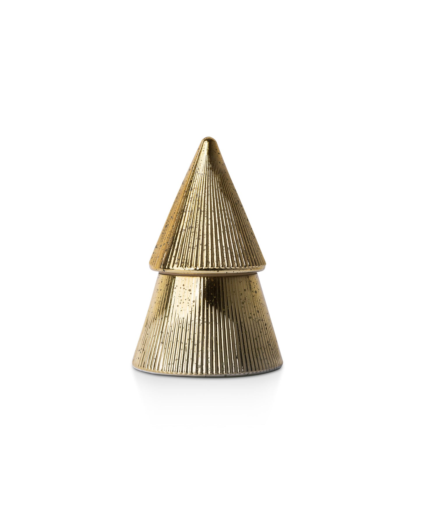 NEW! Holiday Champagne - Plaid Tree Glass Candle