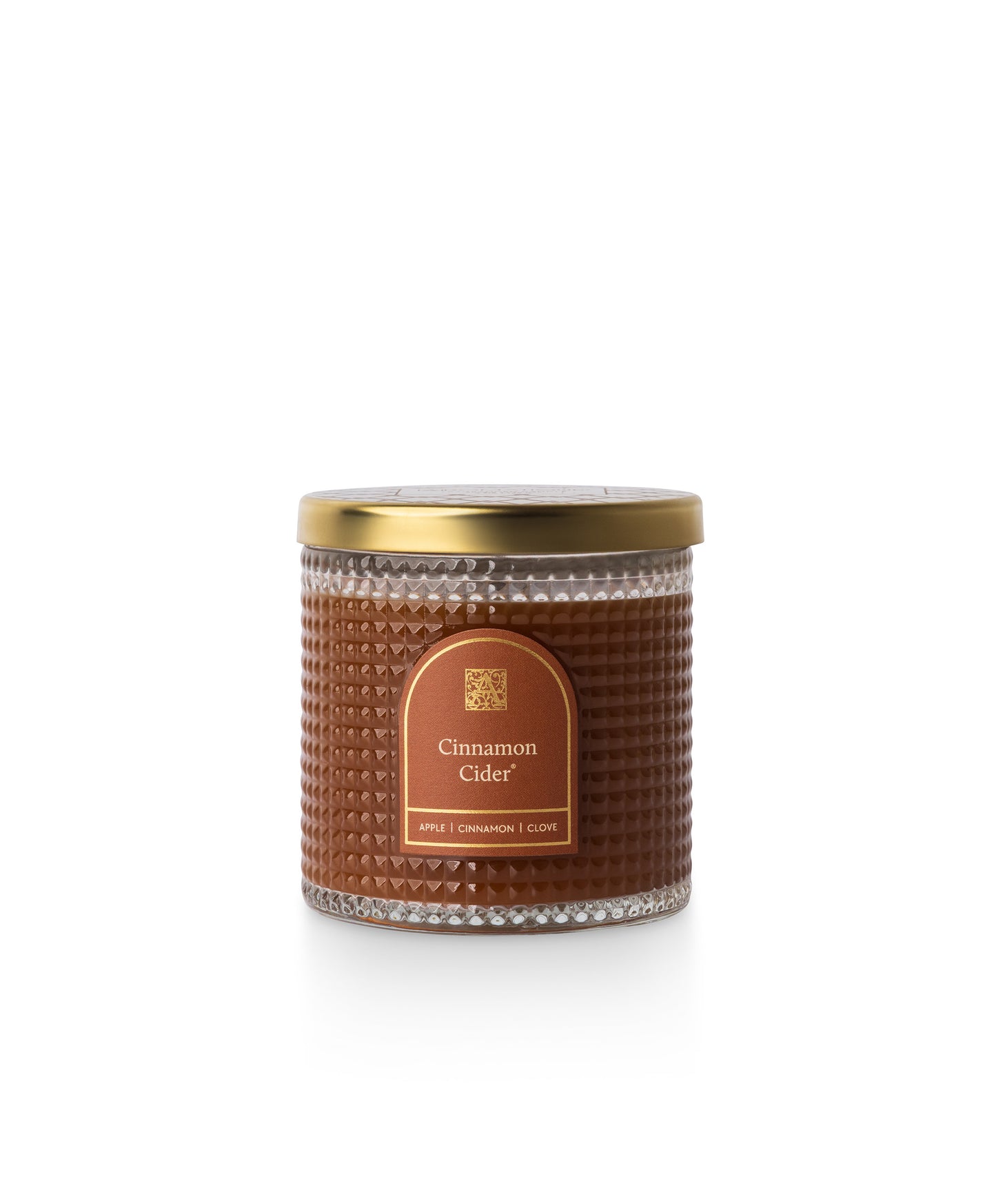 Cinnamon Cider - Textured Glass Candle