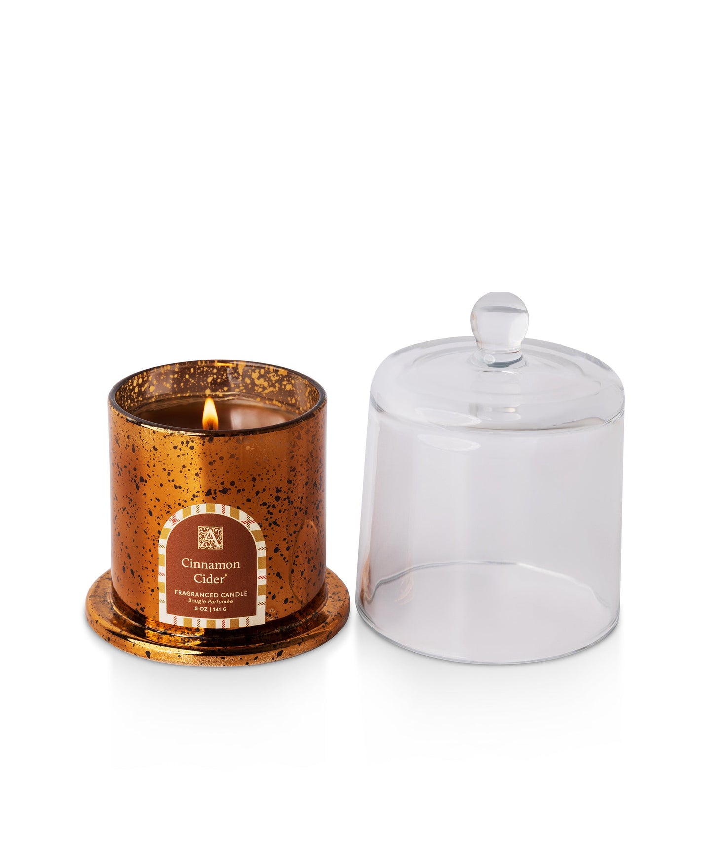 Cinnamon Cider - Plaid Cloche Candle