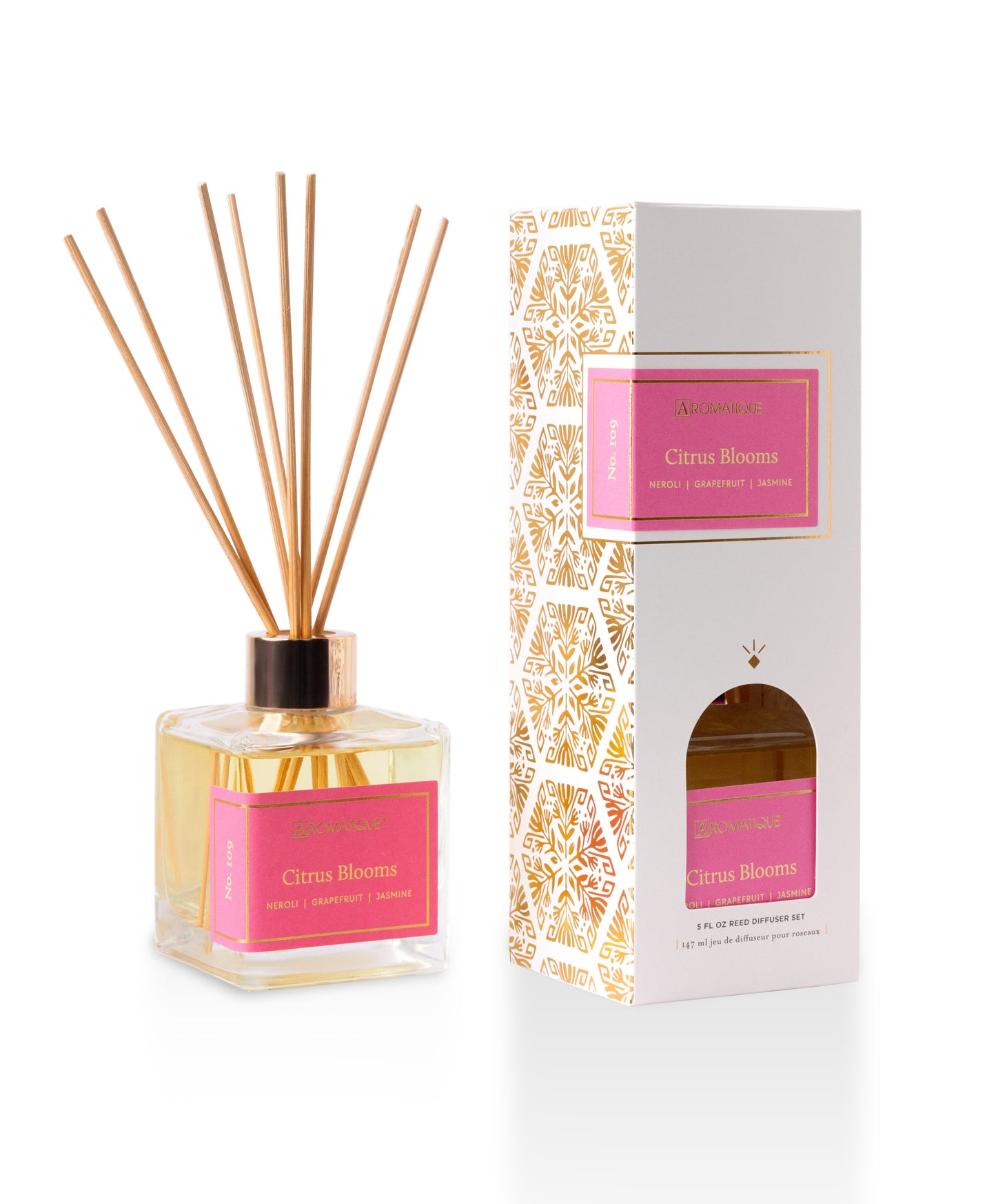 Pintrest Diffuser Reed Citrus Blooms - Reed Diffuser Set – Aromatique