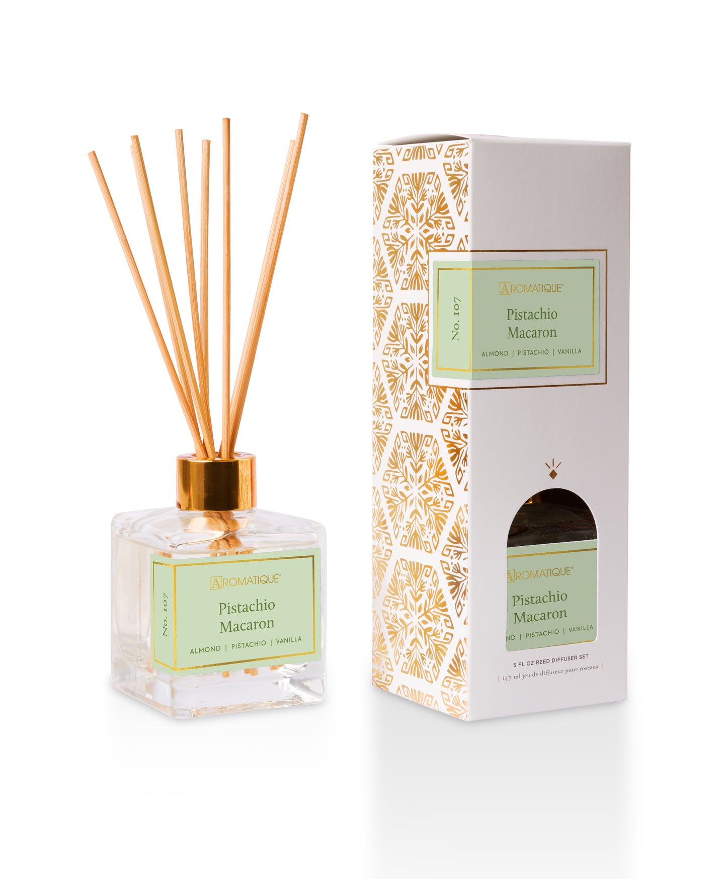 Pistachio Macaron - Reed Diffuser Set