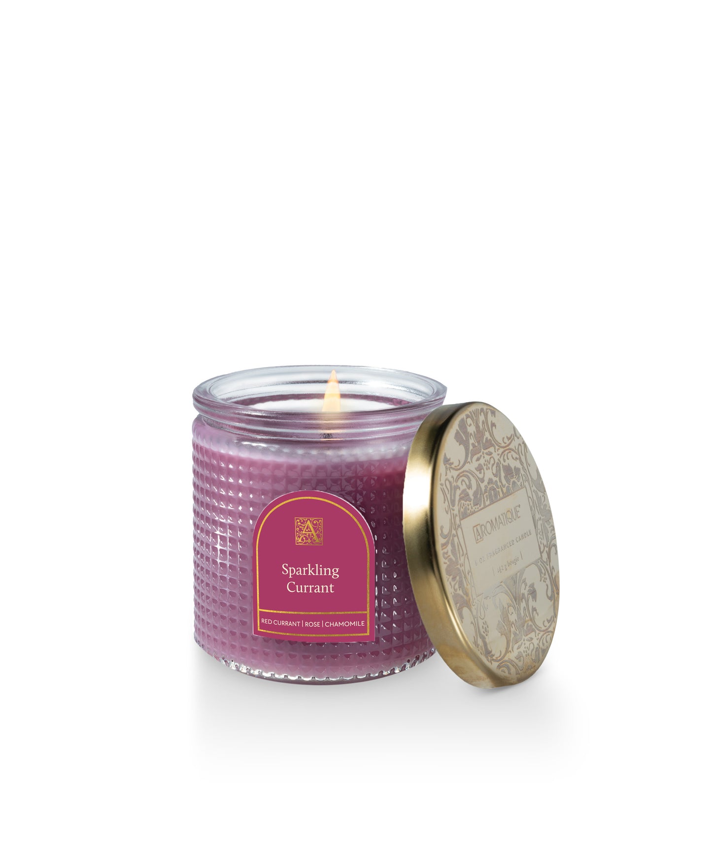 Sparkling Currant - Textured Glass Candle