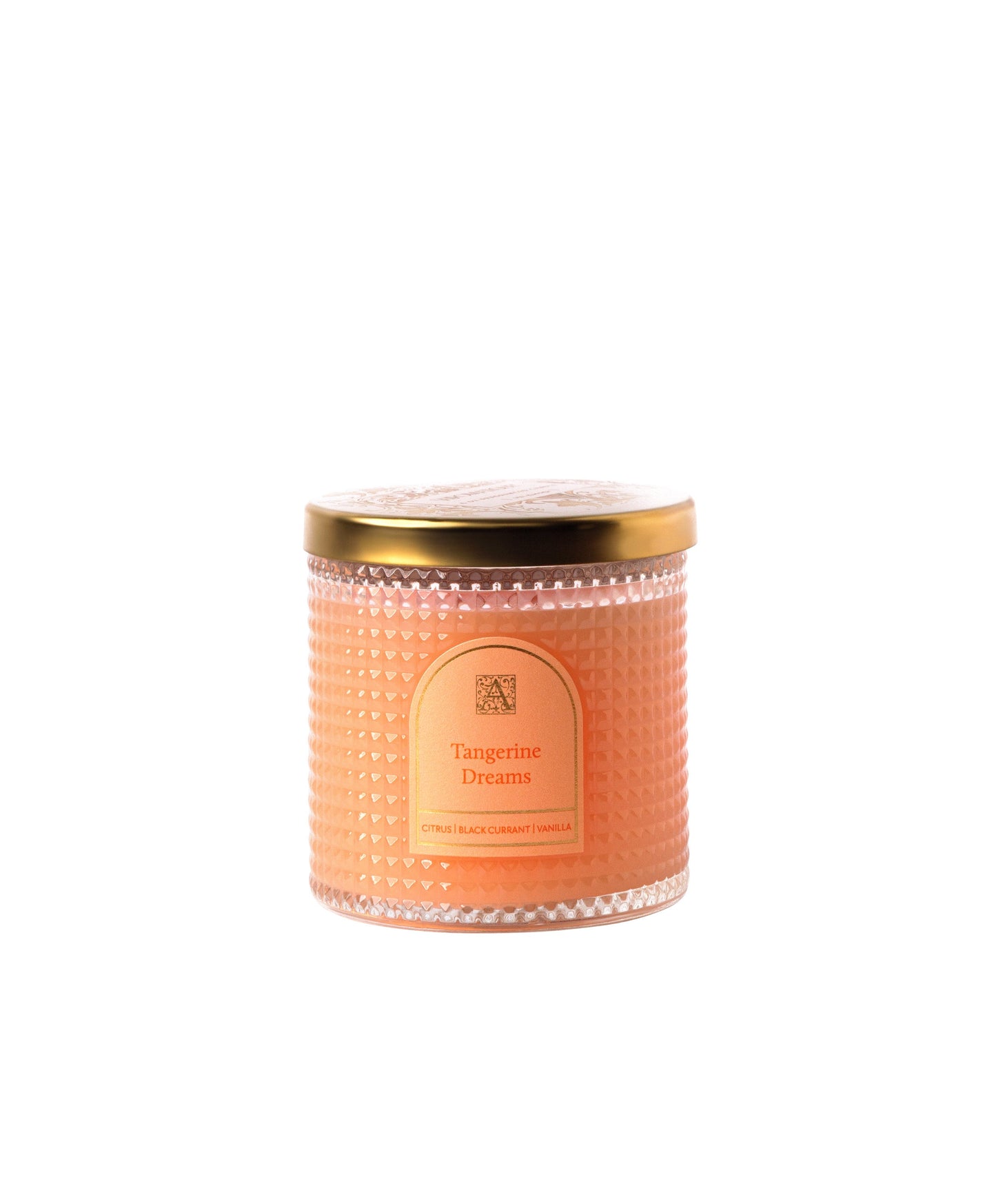 Tangerine Dreams - Elegant Essentials - Textured Glass Candle