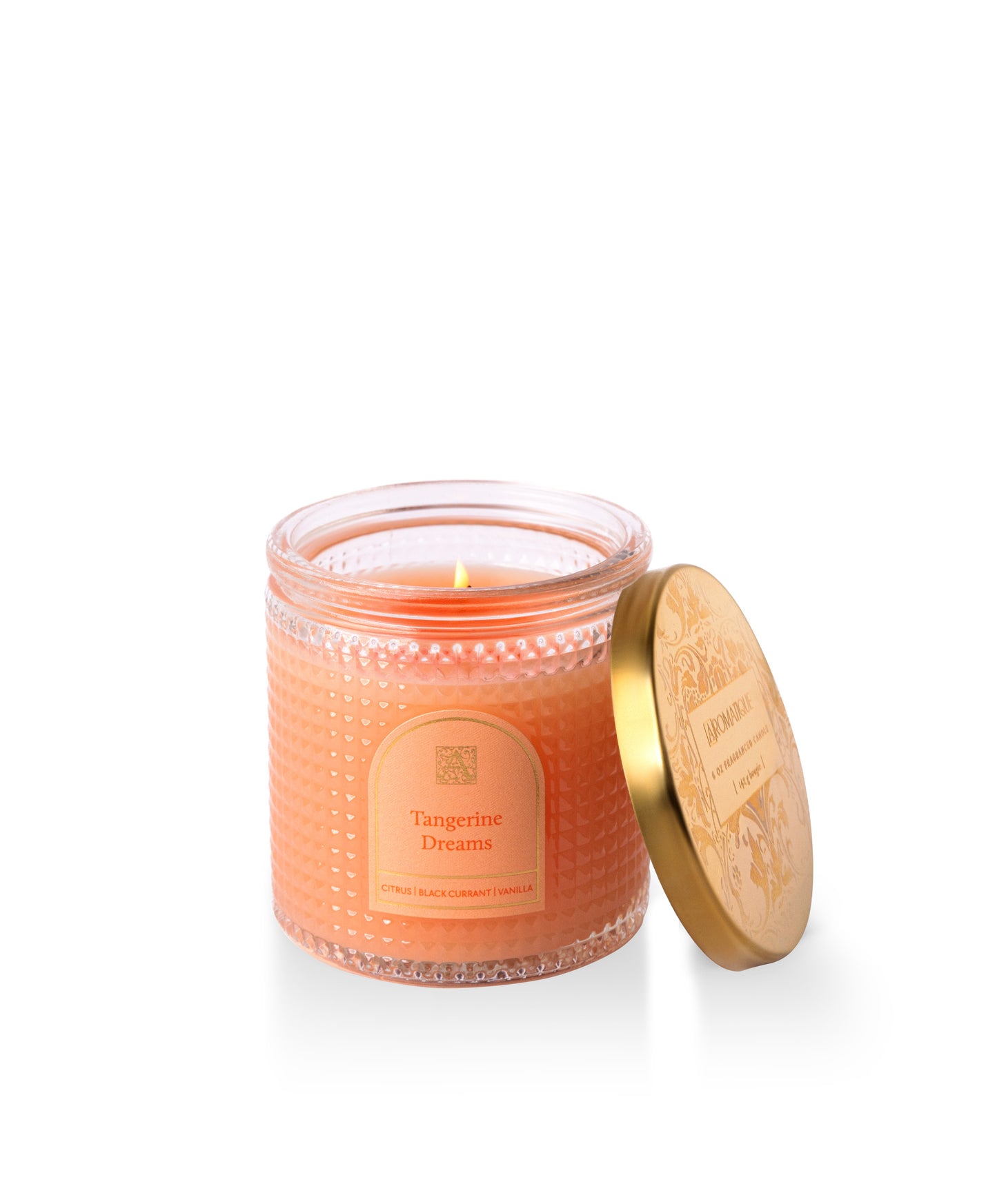Tangerine Dreams - Elegant Essentials - Textured Glass Candle