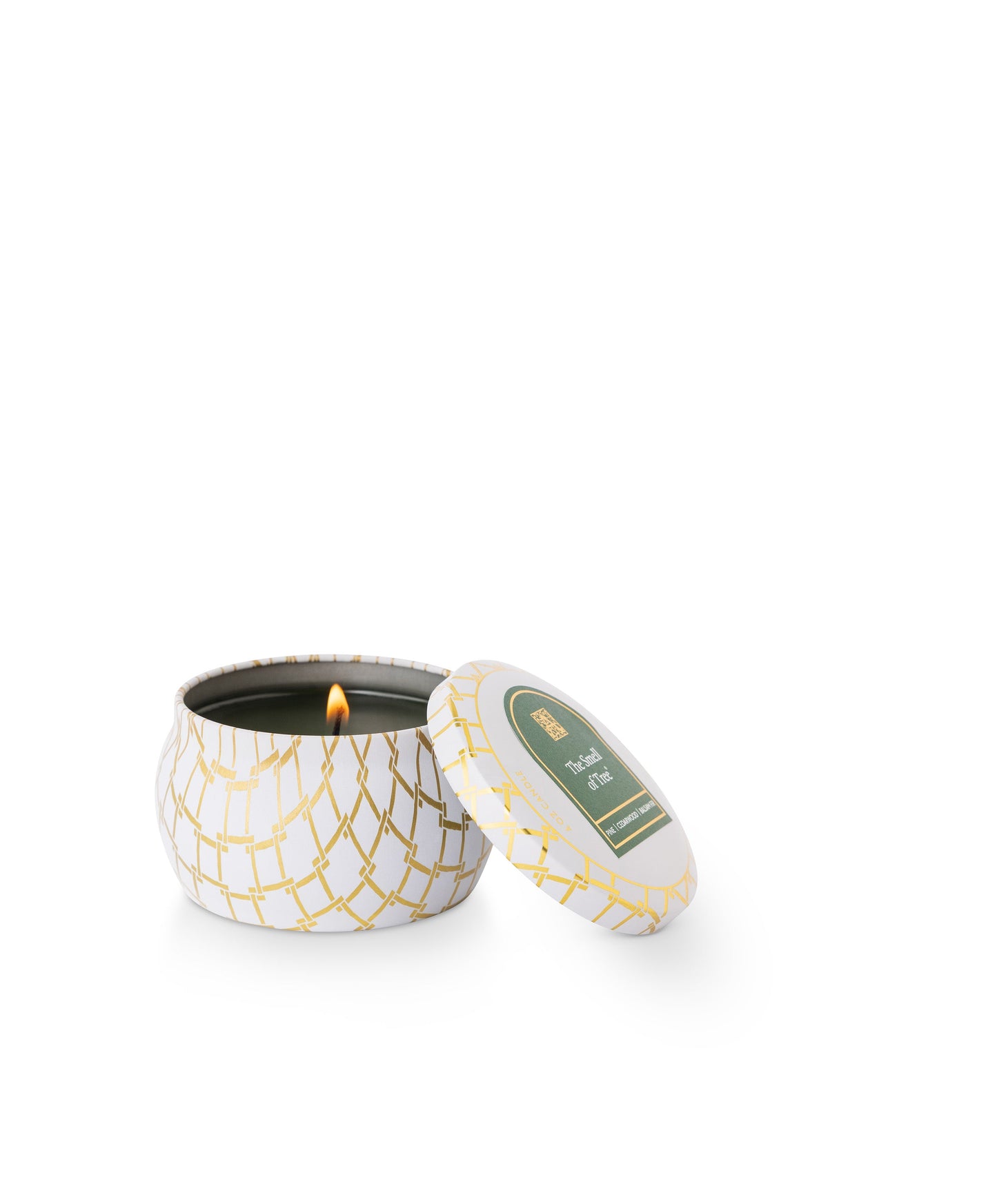 The Smell of Tree - Printed Travel Tin Candle