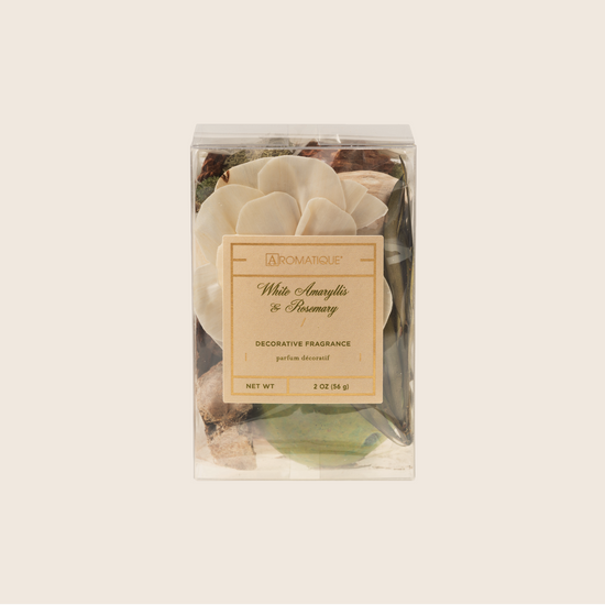 White Amaryllis & Rosemary - Mini Deco Box