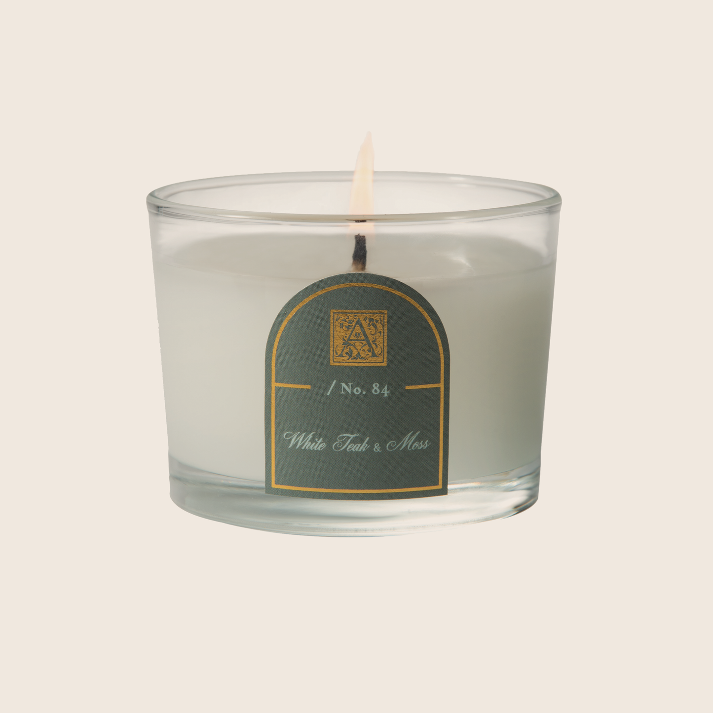 White Teak & Moss - Petite Tumbler Candle