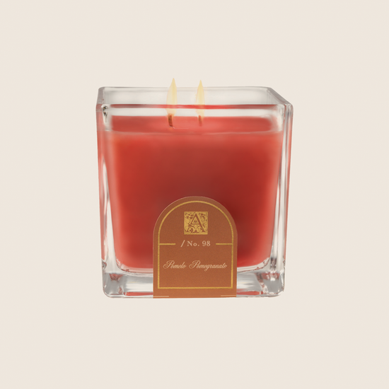 Pomelo Pomegranate - Cube Glass Candle