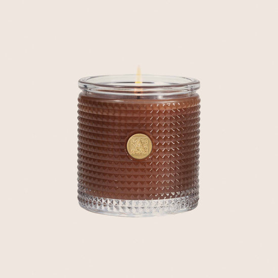 Cinnamon Cider - Textured Glass Candle