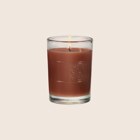 Cinnamon Cider  -  Votive Glass Candle