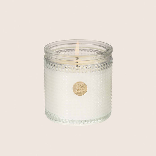 The Smell of Gardenia - Textured Glass Candle