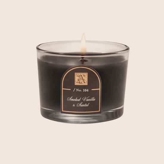 Smoked Vanilla & Santal - Petite Tumber Glass Candle