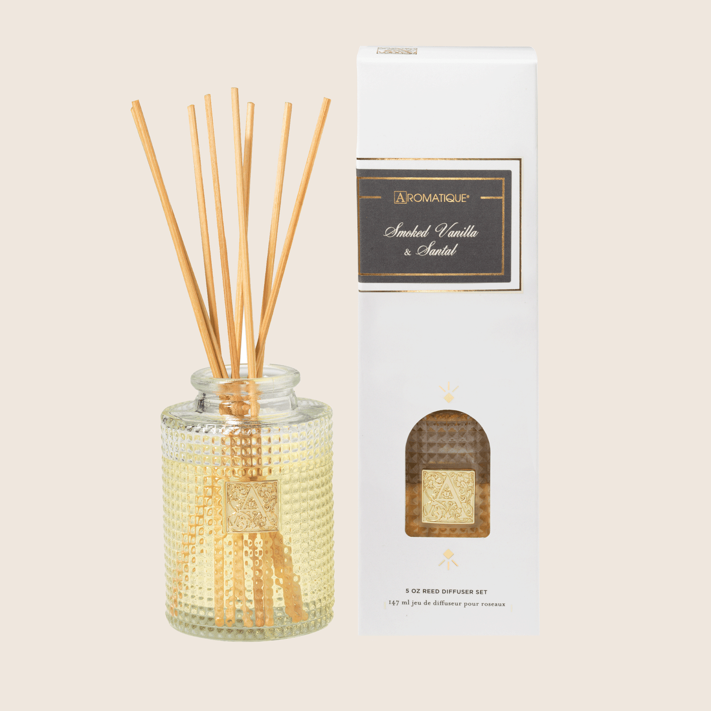 Smoked Vanilla & Santal - Reed Diffuser Set