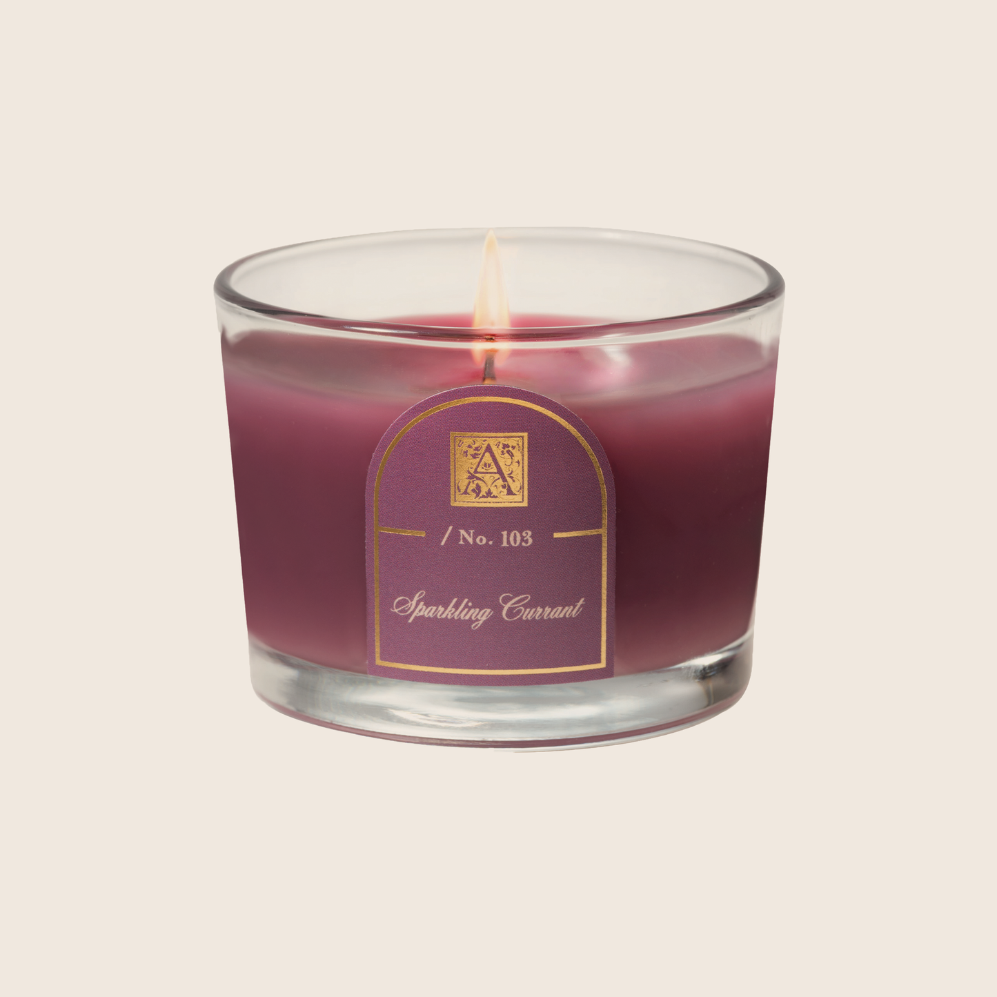 Sparkling Currant - Petite Tumbler Glass Candle