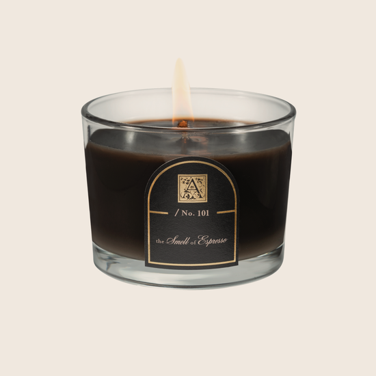 Load image into Gallery viewer, The Smell of Espresso - Petite Glass Tumbler Candle
